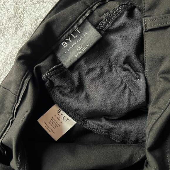 BYLT Everyday Pant 2.0 | Black| Men's Small - Picture 7 of 8